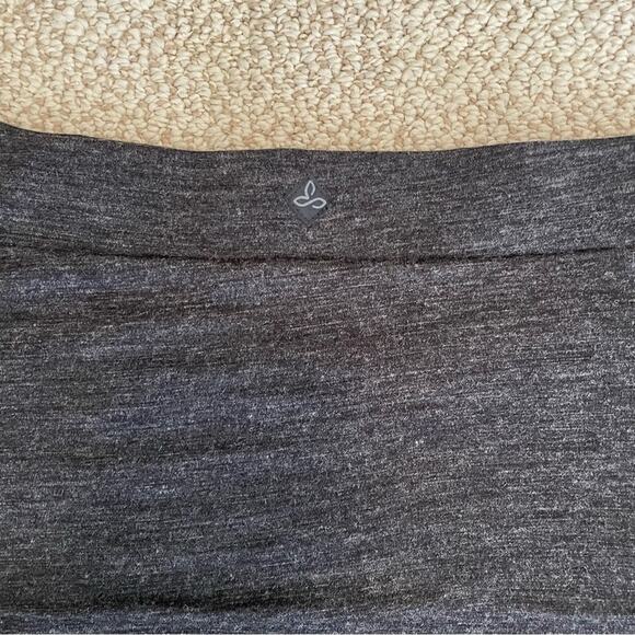Prana Leah Tiered Skirt Wool Blend Lined Women’s size S Charcoal Gray - Picture 9 of 13